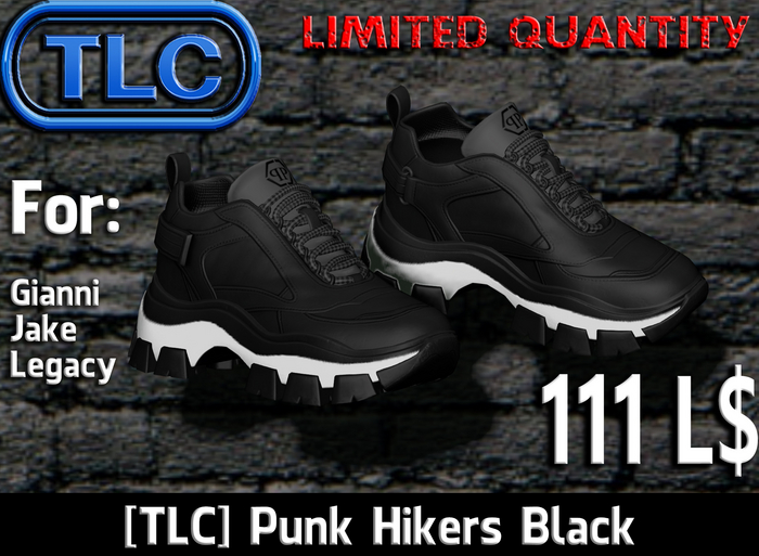 [TLC] Punk Hikers Black