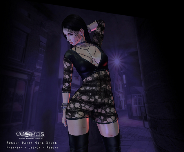 Cosmos: Rocker Party Girl Dress DEMO