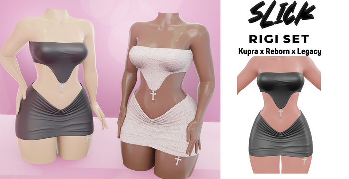 [S L I C K] Rigi Set- Black 