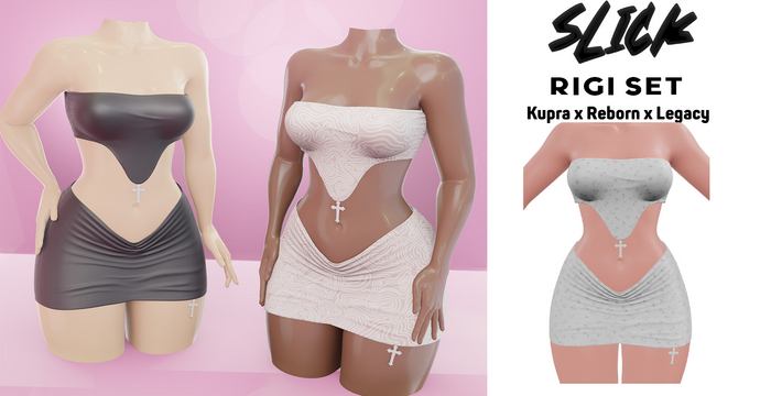 [S L I C K] Rigi Set- Flowers