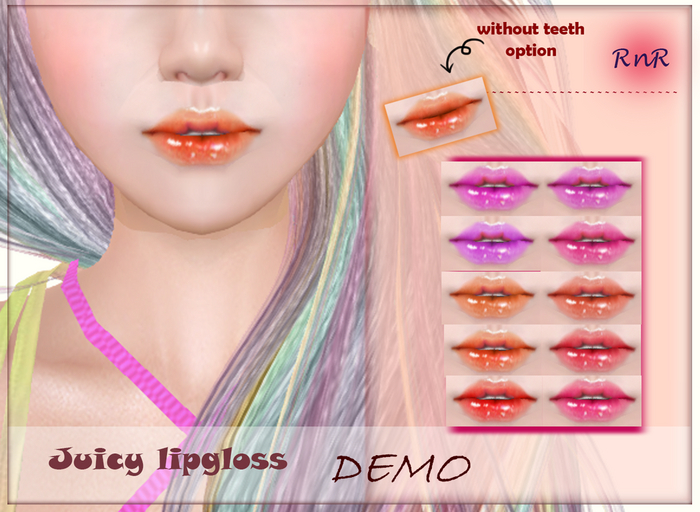 New[RnR] Juicy lipgloss_DEMO