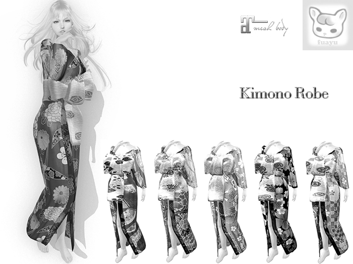 DEMO Maitreya Lara , fuayu Kimono Robe