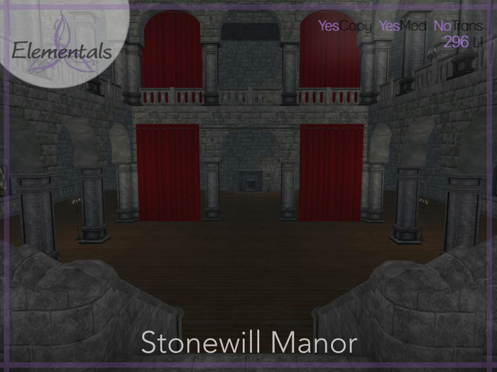 {Elementals} Stonewill Manor *296Li* {Prefab}