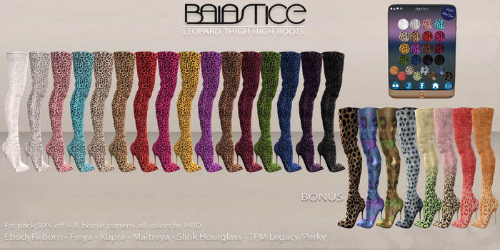 Baiastice_Leopard Thigh High Boots-All Colors+8 Bonus