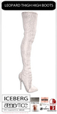 Baiastice_Leopard Thigh High Boots-Iceberg