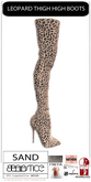 Baiastice_Leopard Thigh High Boots-Sand