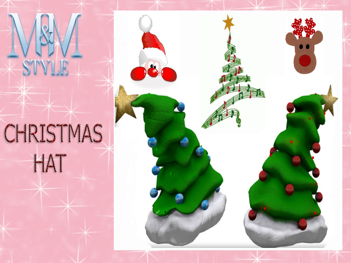 M&M STYLE-CHRISTMAS HAT-DIC22