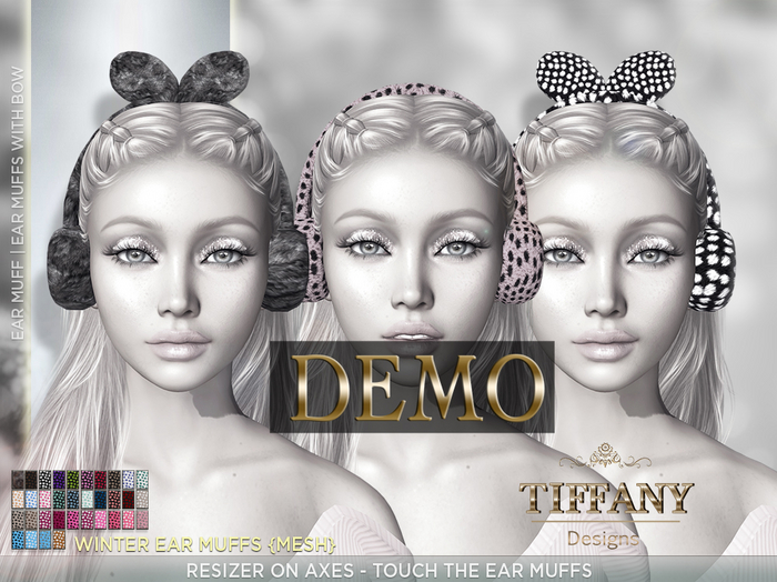 ::TD:: Winter Ear Muffs {Mesh} DEMO