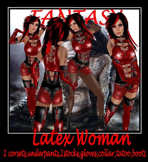 Latex Woman :RED