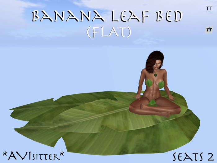 [TT] K'in Banana Leaf Bed FLAT