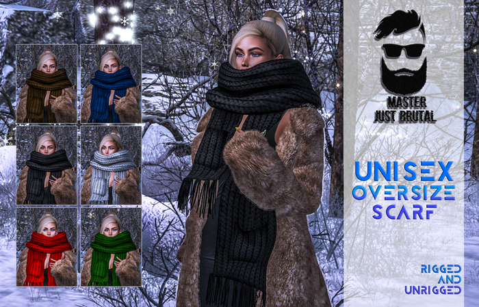MJB Oversize scarf