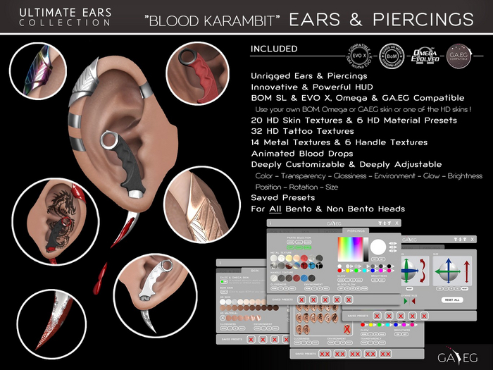 [GA.EG] Ultimate Ears - Blood Karambit