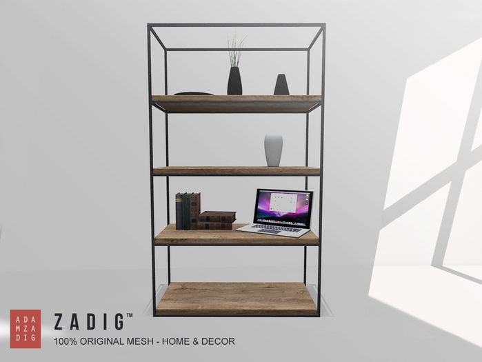 ZADIG. Cast Iron Shelving [clearance]
