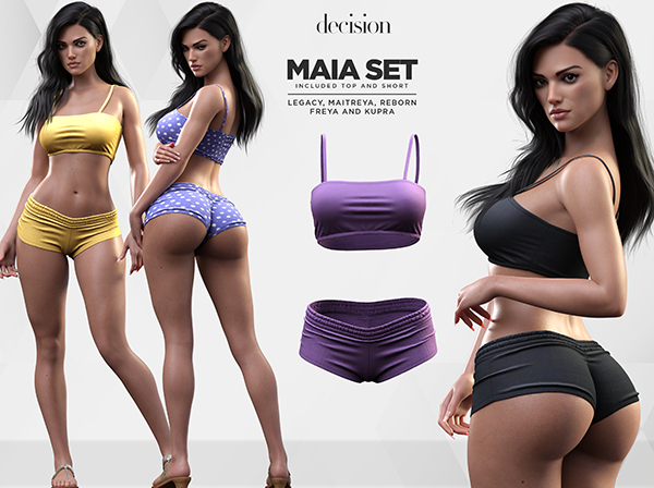 Maia SET - PURPLE <DECISION>