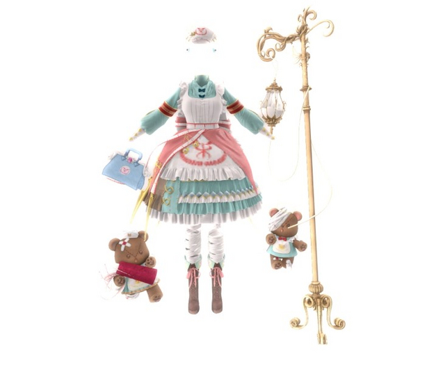 FenDuDu_Cute Bear Healer Complete Set LEGACY + RARES