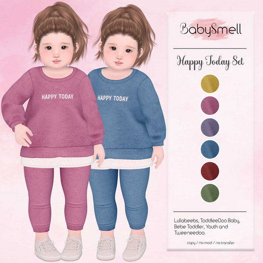 Baby Smell - Happy Today Set (Red)