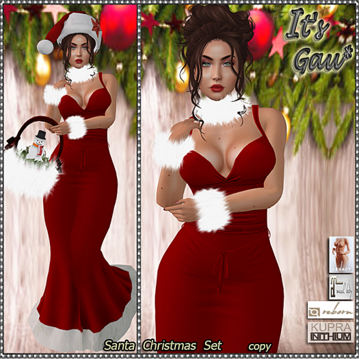 *It's Gau* Santa christmas Set