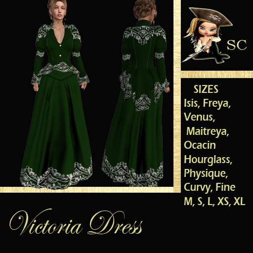 Victoria Green  Dress