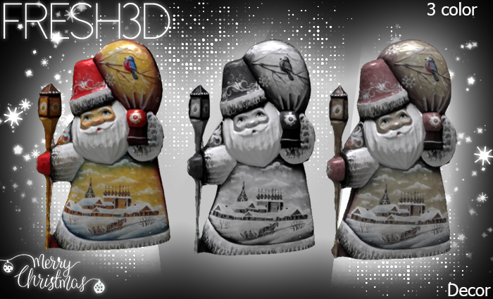 FRESH3D Stylized santa