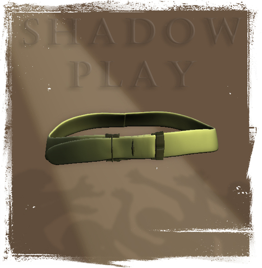 Shadow Play Designs - Belt 6.0 yellow