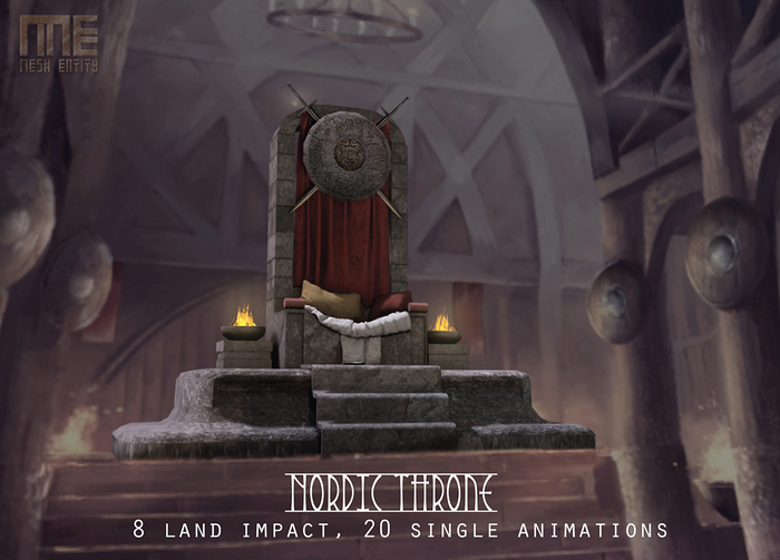 Mesh Entity: Nordic King Throne