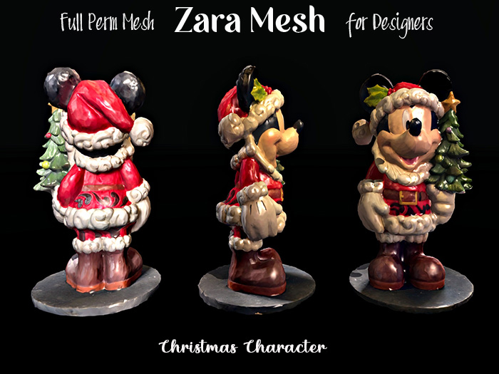 ZM - Christmas Character PROMO- FULL PERM MESH