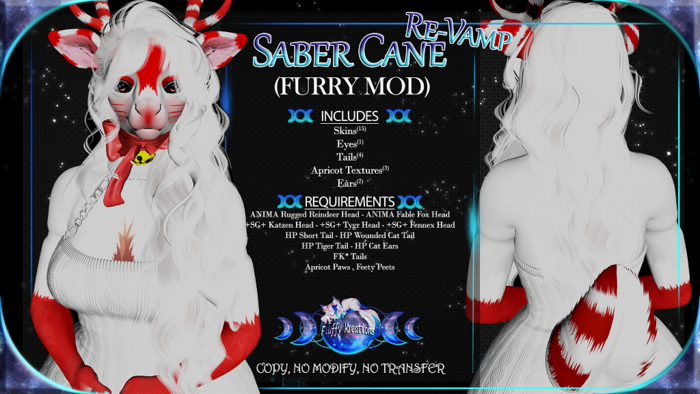 FK* SaberCane (Bom) ~ Furry mod