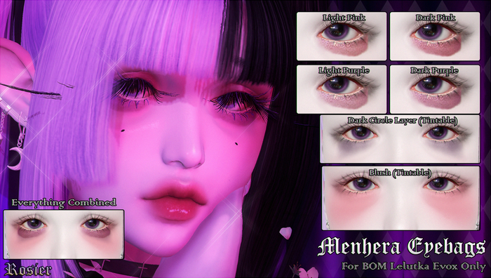 {Rosier} / Menhera Eyebags BOM EVOX DEMO