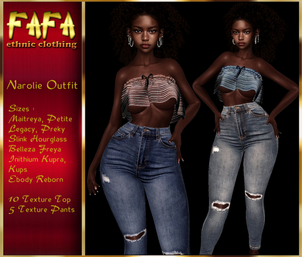 {FAFA}Narolie Outfit (unpack)