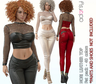 adorsy - Nori Top Fatpack - Maitreya/Legacy-Nerido/Lara Petite/Kupra/Reborn-Juicy-Juicy Rolls