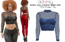 adorsy - Nori Top Blue - Maitreya/Legacy-Nerido/Lara Petite/Kupra/Reborn-Juicy-Juicy Rolls