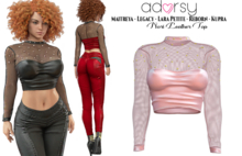 adorsy - Nori Top Soft Pink - Maitreya/Legacy-Nerido/Lara Petite/Kupra/Reborn-Juicy-Juicy Rolls