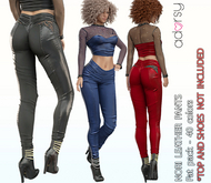 adorsy - Nori Pants Fatpack - Maitreya/Legacy/Kupra/Reborn-Juicy Rolls