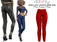 adorsy - Nori Pants Deep Red - Maitreya/Legacy/Kupra/Reborn-Juicy Rolls