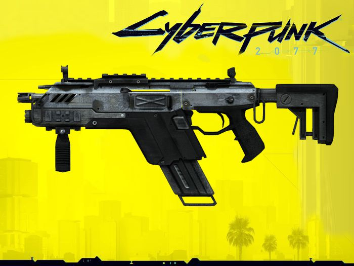 Original Cyberpunk Assault Rifle ARDM V 3.0