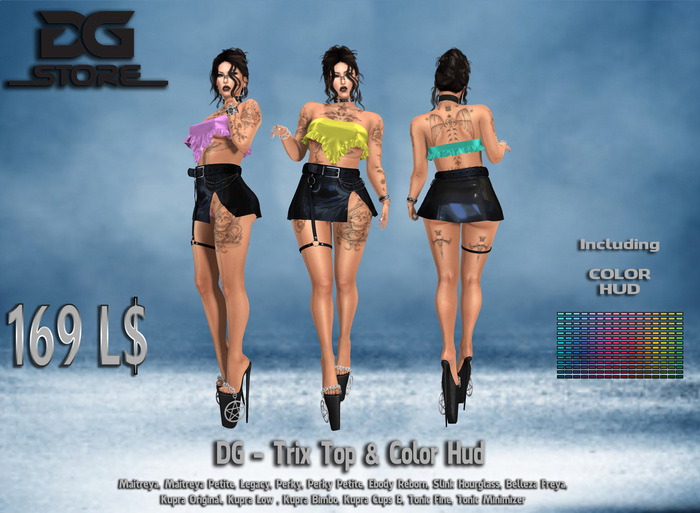 DG - Trix Top & Color Hud - Unpacker