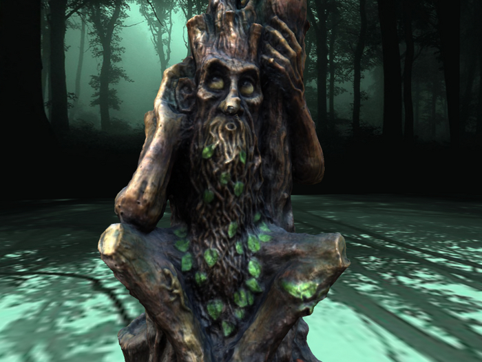 BOX ESTATUA HOMBRE ARBOL XXII