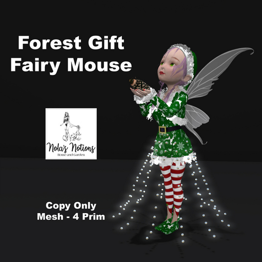 Forest Gift Fairy Mouse