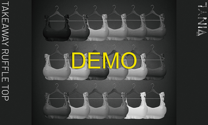 VINYL - Takeaway Ruffle Top Pak DEMO