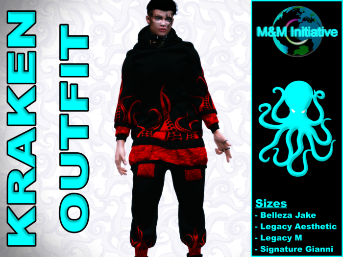 M&M Initiative - Delivery Hud - Kraken Outfit - Red