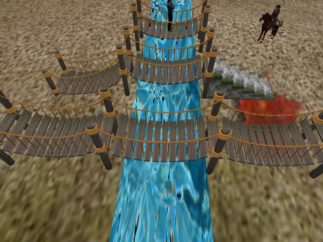 Second Life Marketplace - Rope bridge ramp set