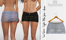 Luz Skirt Light Blue Jeans - Denim - Maitreya Lara, Lara Petite, Kupra , Legacy, Reborn, Juicy Rolls - FashionNatic