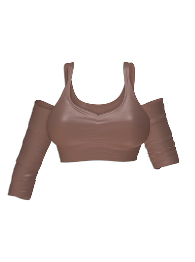 VINYL - SupaLonely Off Shoulder Top Pak Tan