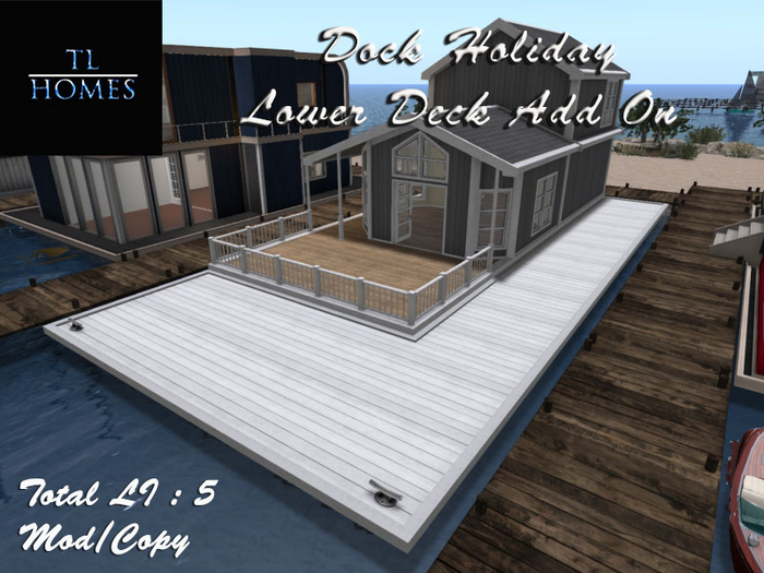 TLH Dock Holiday Lower Deck Add On Boxed