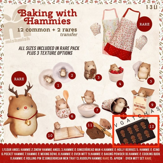 *MishMish* Gingerbread Men Tray (add)