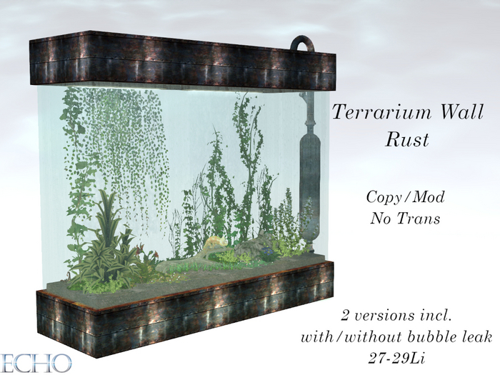 Echo Designs - Terrarium Wall (Rust) 
