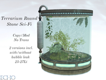 Echo Designs - Terrarium Round (Stone Sci-Fi) 