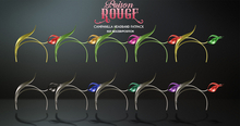 POISON ROUGE Campanilla Headband FATPACK