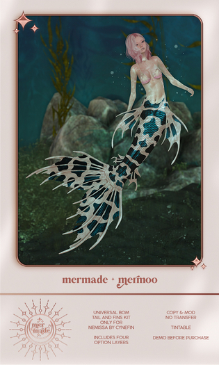 mermade. // mermoo option layer BOM (nemissa)