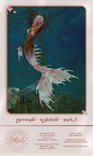Scale Fade by mermade. // Pack 3